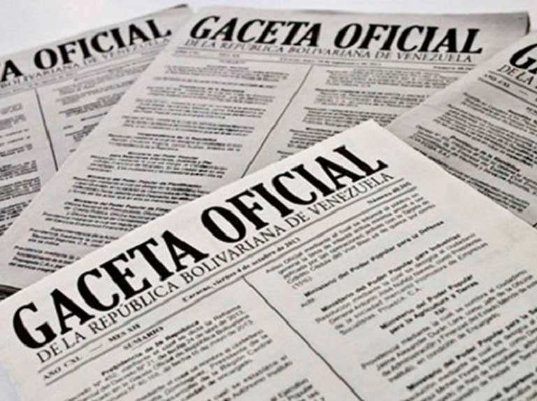 Publicada en Gaceta Oficial Ley de Amnistía para la Convivencia Democrática