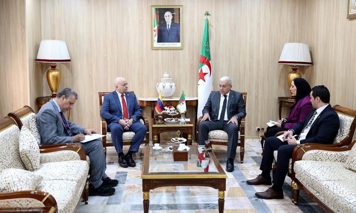 Argelia y Venezuela refuerzan vínculos bilaterales