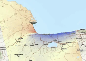 El satélite NISAR de la NASA detectó masivo desplazamiento horizontal tras el terremoto en el norte de Venezuela