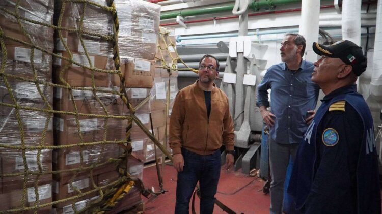 Venezuela recibe ayuda humanitaria de México para atender contingencia nacional