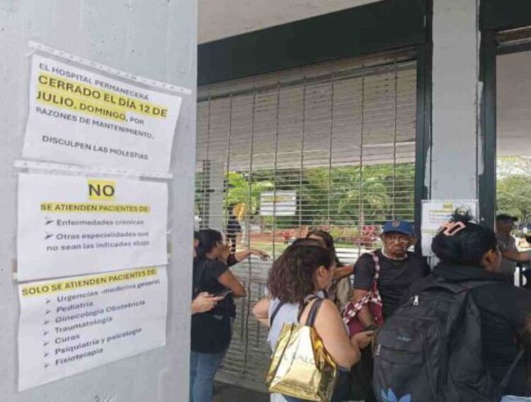 Hospital de campaña español limita atención a emergencias